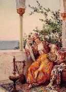 unknow artist Arab or Arabic people and life. Orientalism oil paintings 450 oil painting picture wholesale
